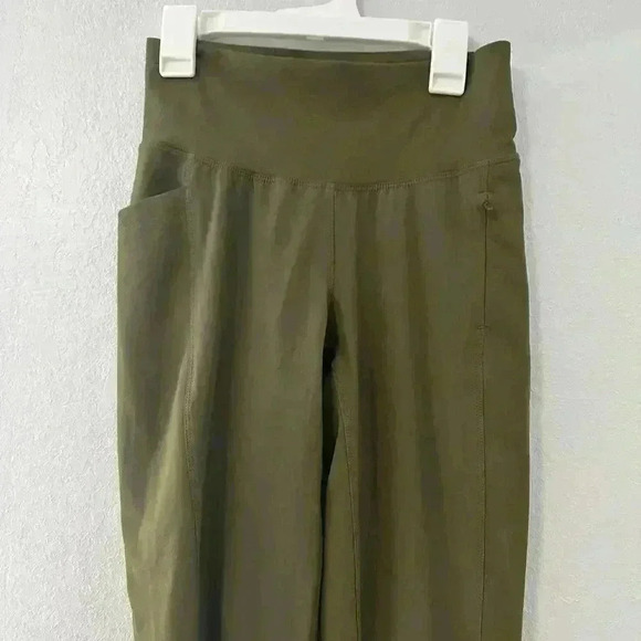 120. REI Co-op Flash Hybrid Tights Women's Size XSmall Color Army Cot Green - Picture 7 of 8